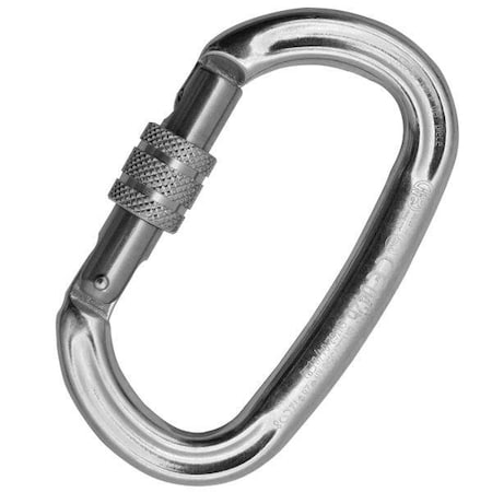 Kong Usa Oval, 110 mm Length, 21 mm Gate Opening, Aluminum Alloy, Polished 712LA0PPPKK